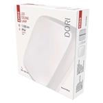 LED přisazené svítidlo DORI, čtvercové bílé 18W neut.b.,IP54