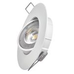 LED reflektor SIMMI biely, kruh 5W neutrálna biela