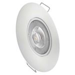 LED reflektor SIMMI biely, kruh 5W teplý biely