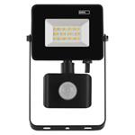 LED reflektor SIMPO s pohybovým čidlem, 10,5W, černý, neutrální bílá