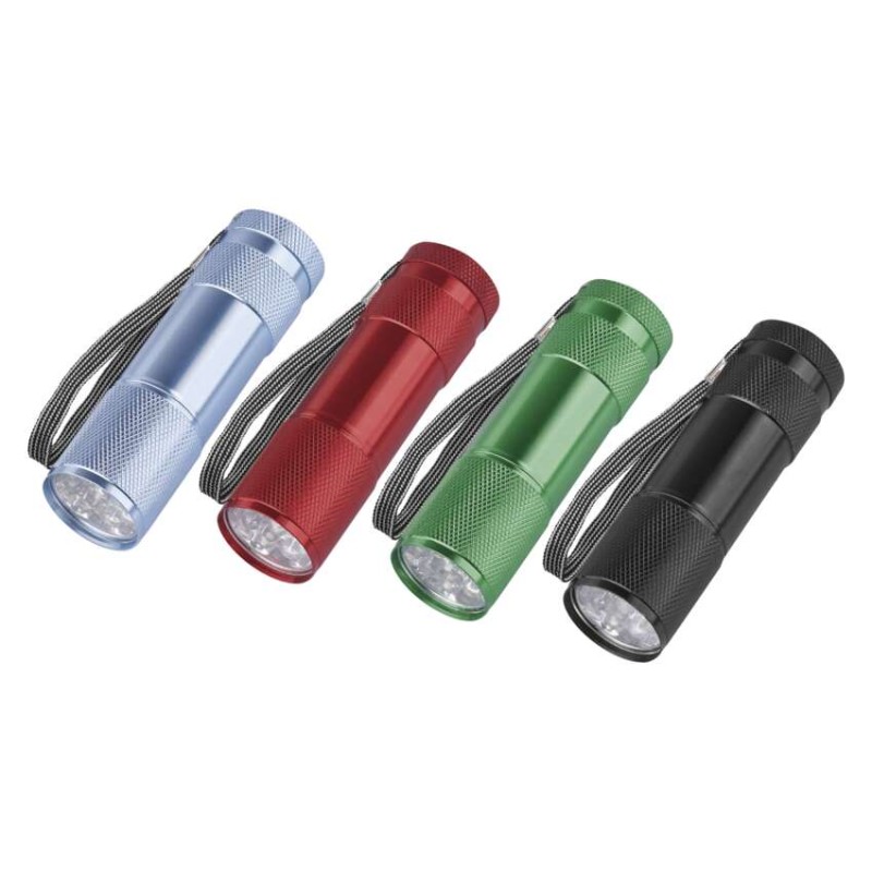 LED ruční kovová svítilna P3848A, 50 lm, 3× AAA, 1 ks, display box