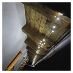 LED vánoční řetěz, 50 m, venkovní i vnitřní, studená bílá, programy, časovač
