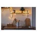 LED vianočná reťaz - ježko, 6 m, interiér a exteriér, vintage, časovač