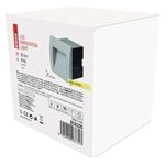 LED vstavané svietidlo DIRAL 90×90, 1W teplá biela, IP65