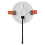 LED vstavané svietidlo VIXXO, okrúhle, biele, 7,5W neut. Biela, IP65