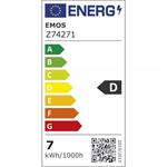 LED žárovka Filament A60 7W E27 neutrální bílá