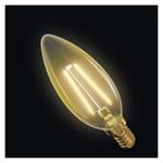 LED žárovka Vintage Candle 2,1W E14 teplá bílá+