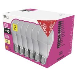 LED žiarovka Classic A60 8,5W E27 teplá biela 6Ks