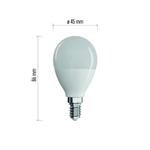 LED žiarovka Classic Mini Globe 7,3W E14 studená biela