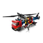 LEGO City Helikoptéra, hasičské auto a ponorka 60462