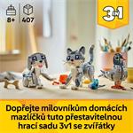 LEGO Creator 3 v 1 Hravá kočka 31163