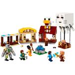 LEGO Minecraft Balón s ďatľom a útok na dedinu 21273
