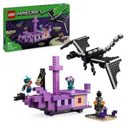 LEGO® Minecraft® Drak z Enderu a loď z Endu 21264