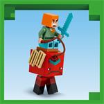 LEGO Minecraft Lávová bitka v podzemí 21266