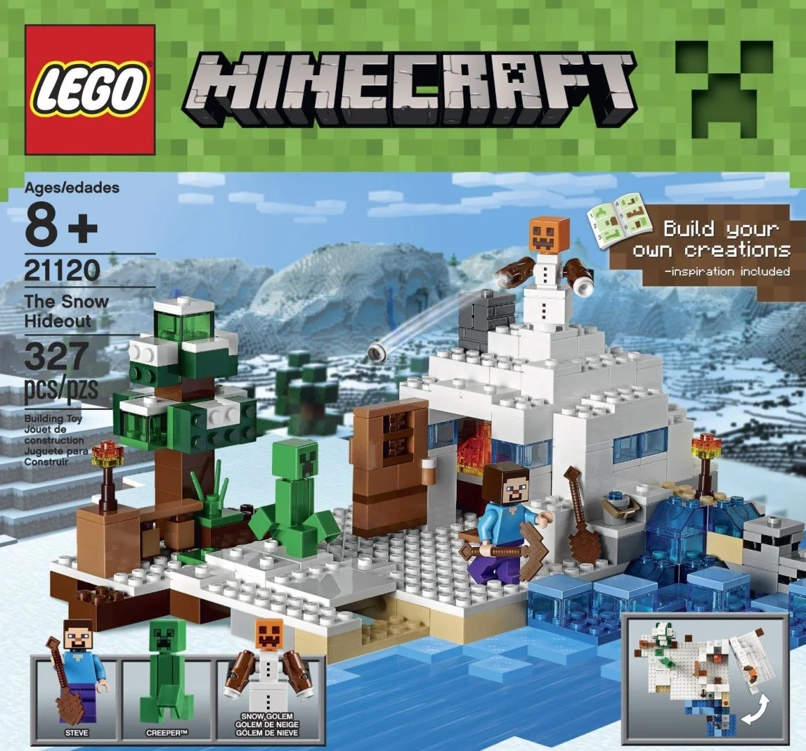Lego Minecraft - Sněžná skrýš
