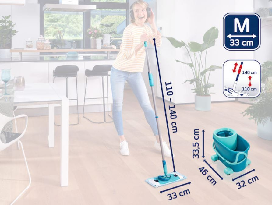 Leifheit 52121 Clean Twist M Ergo mobilná čistiaca súprava