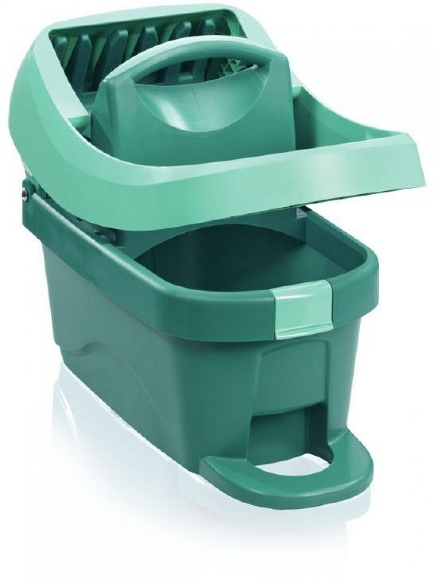 Leifheit 55096 Vědro na kolečkách s nášlapným ždímáním + mop Profi