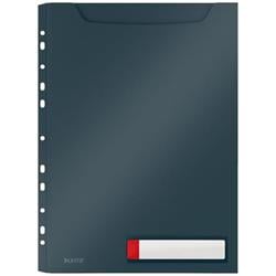 Leitz Desky velkokapacitní Cosy A4, neprůhledný PP, 3 ks, sametová šedá