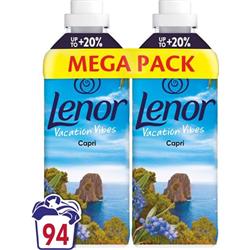 Lenor zmäkčovač tkanín Capri duopack 2x987ml/94PD
