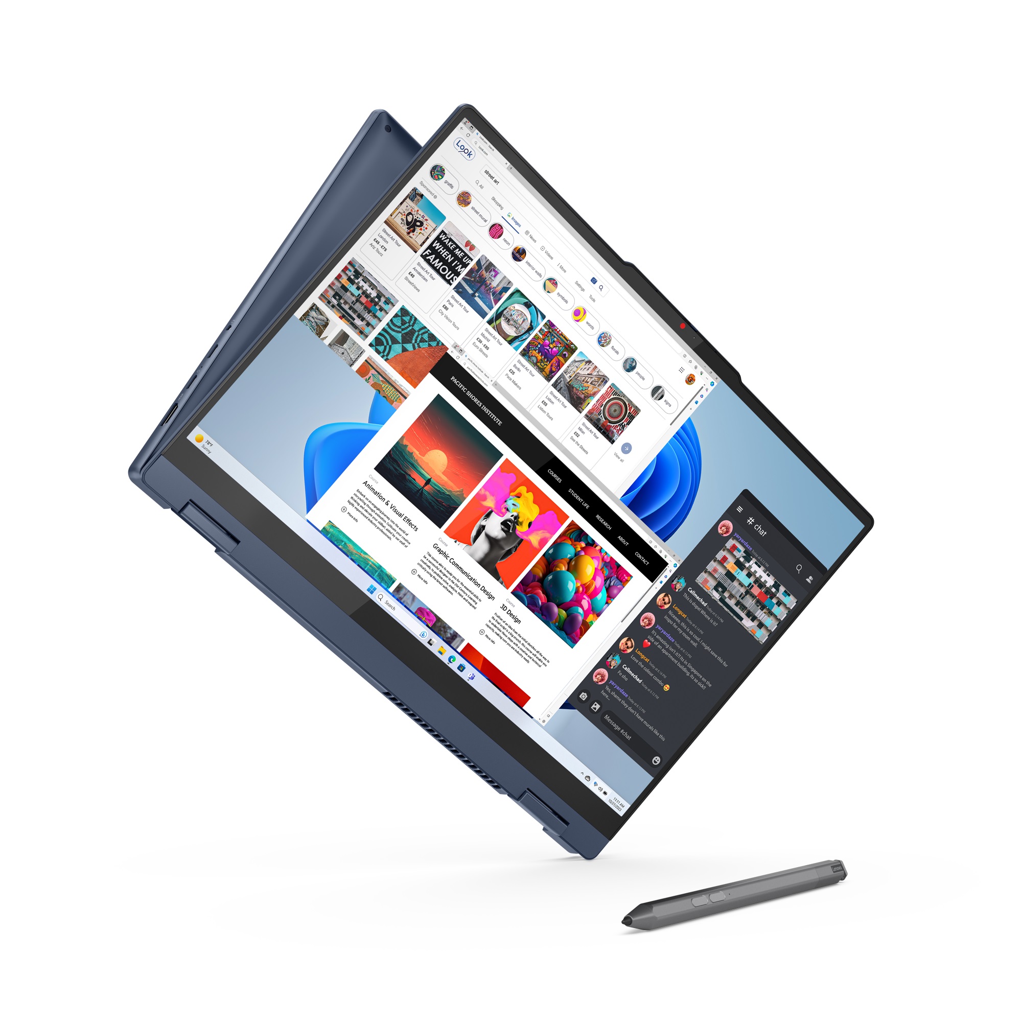 Lenovo IdeaPad 5 2-in-1 16AHP9 Cosmic Blue (83DS000SCK)
