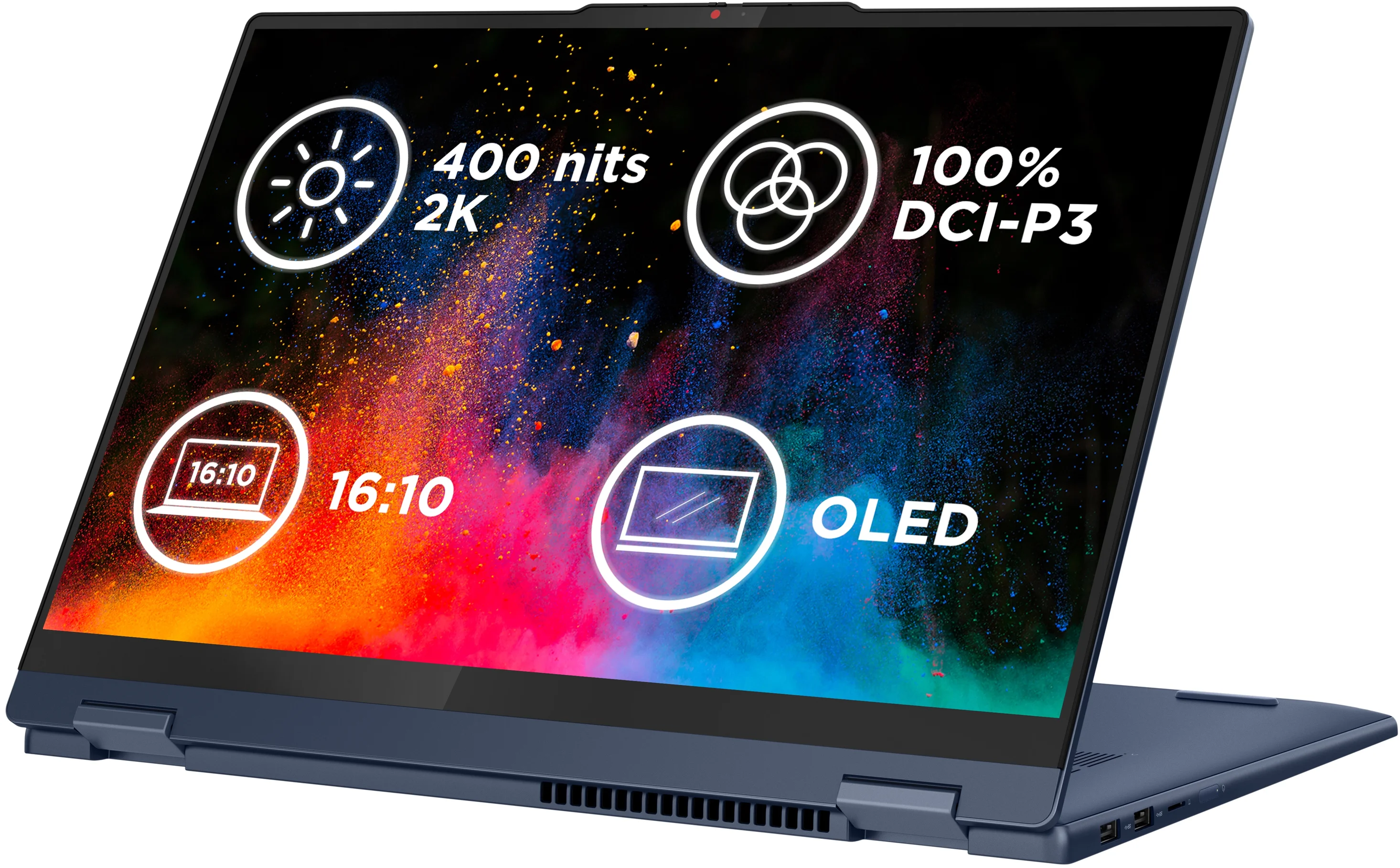 Lenovo IdeaPad 5 2-in-1 16AHP9 Cosmic Blue (83DS000TCK)