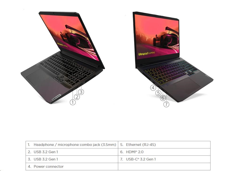 Lenovo IdeaPad Gaming 3 15ACH6 Shadow Black (82K202AMCK)
