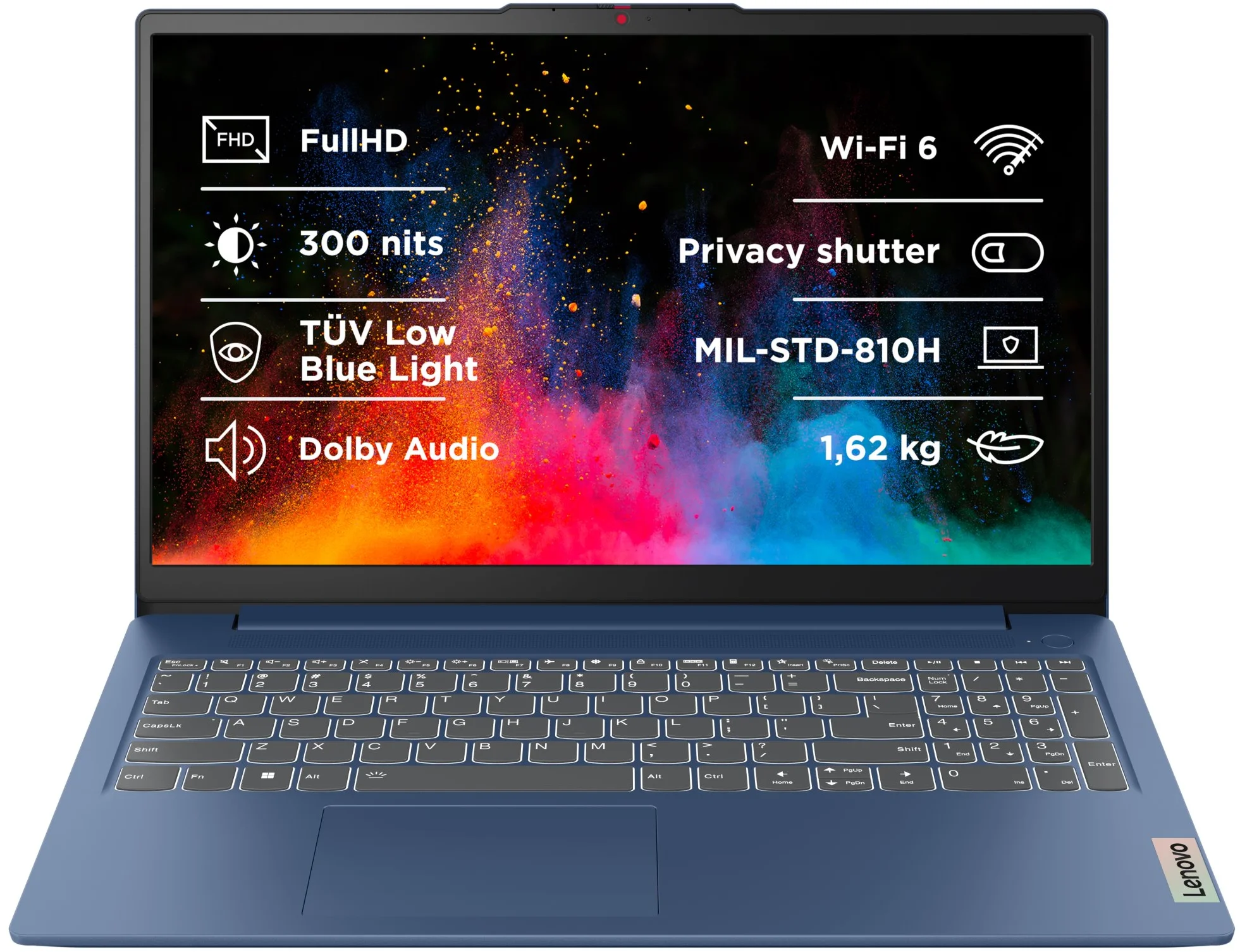 Lenovo IdeaPad Slim 3 15AMN8 Abyss Blue (82XQ008HCK)