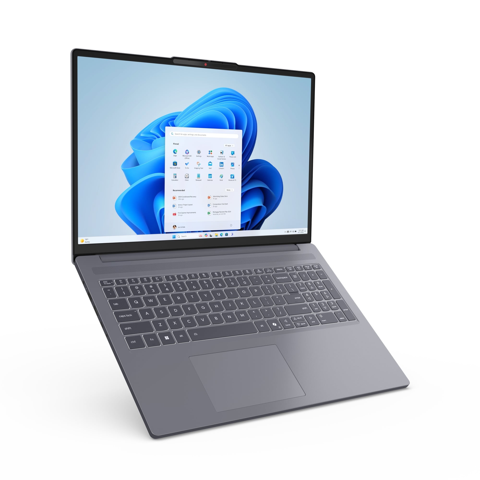 Lenovo IdeaPad Slim 3 16ARP10 Luna Grey (83K80053CK)