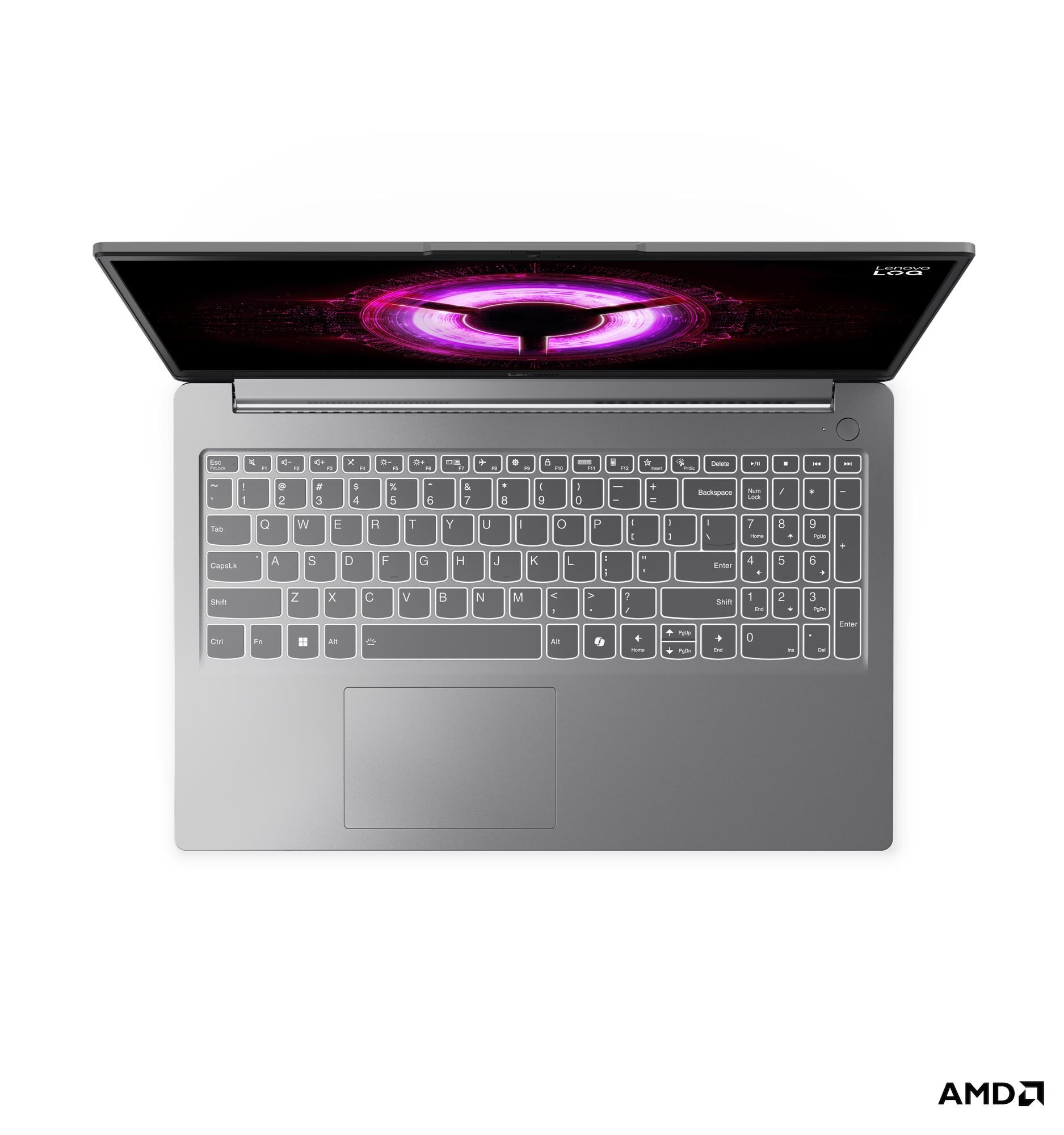 Lenovo LOQ 15ARP10E Luna Grey (83S000CGCK)