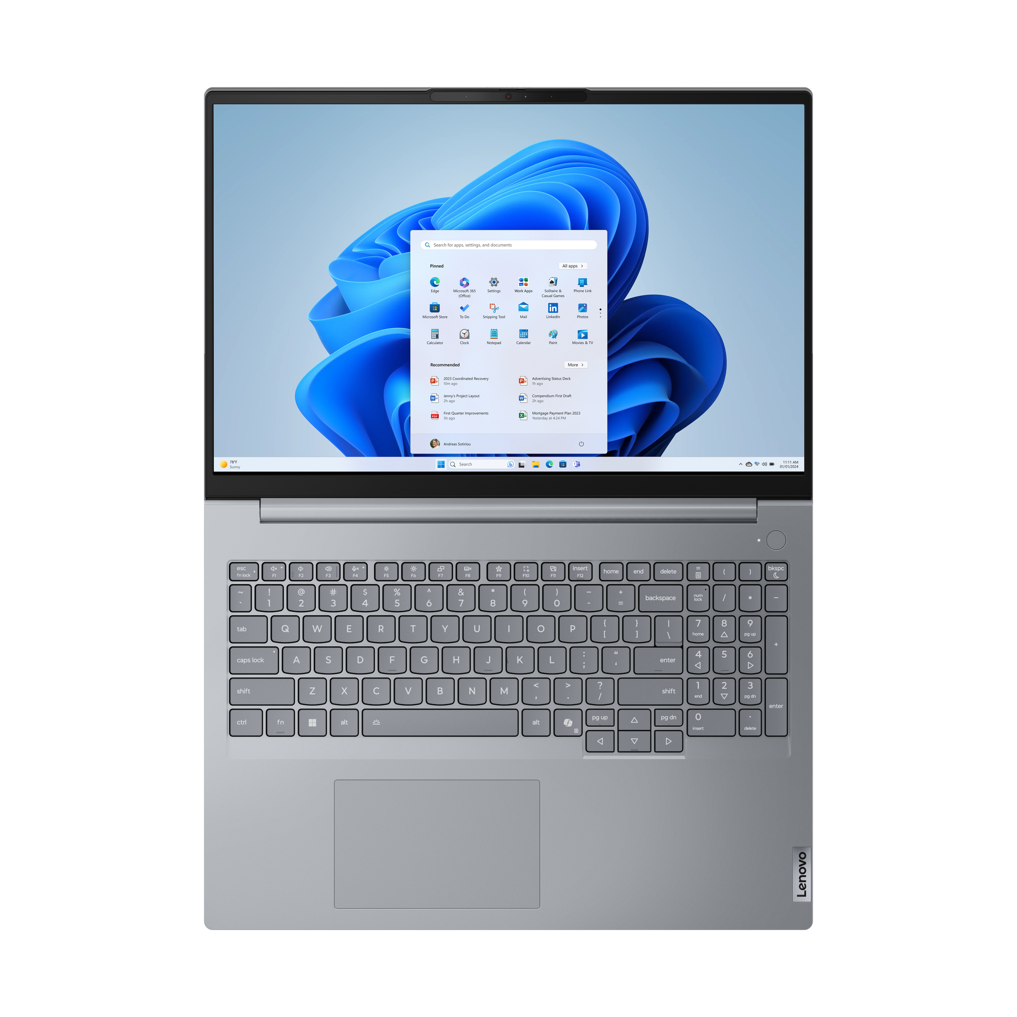 Lenovo ThinkBook 16 G8 IAL Arctic Grey (21SK008JCK)