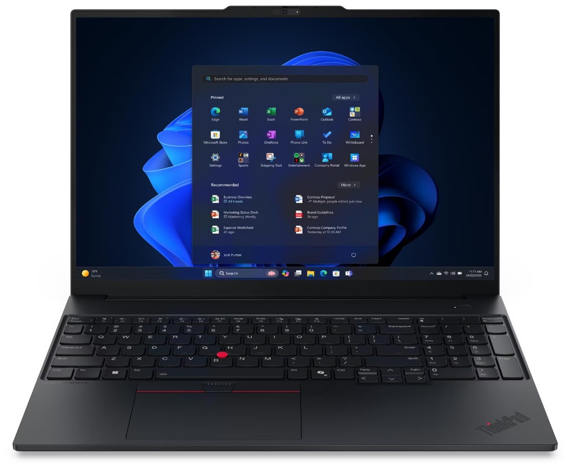 Lenovo ThinkPad E16 Gen 3 Black (21SR0043CK)