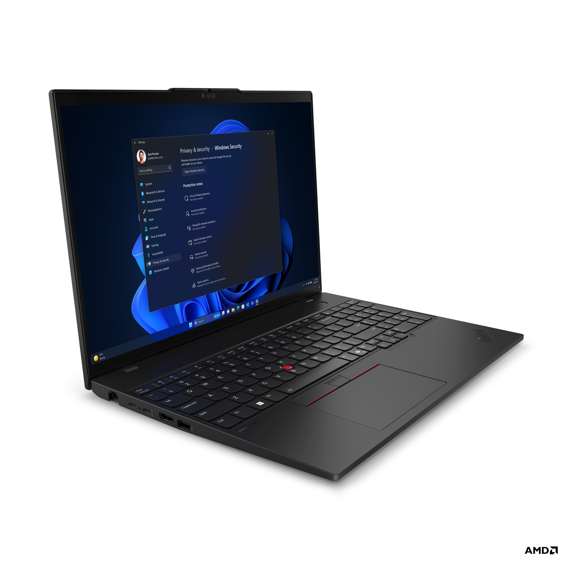 Lenovo ThinkPad L16 G1 Black (21L7001MCK)