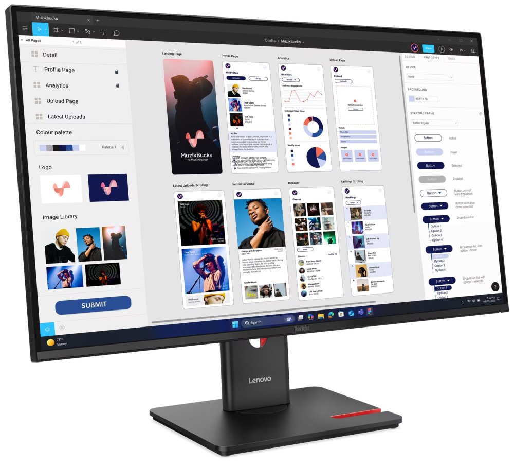 Lenovo ThinkVision T32UD-40 (64B0GAT1EU)
