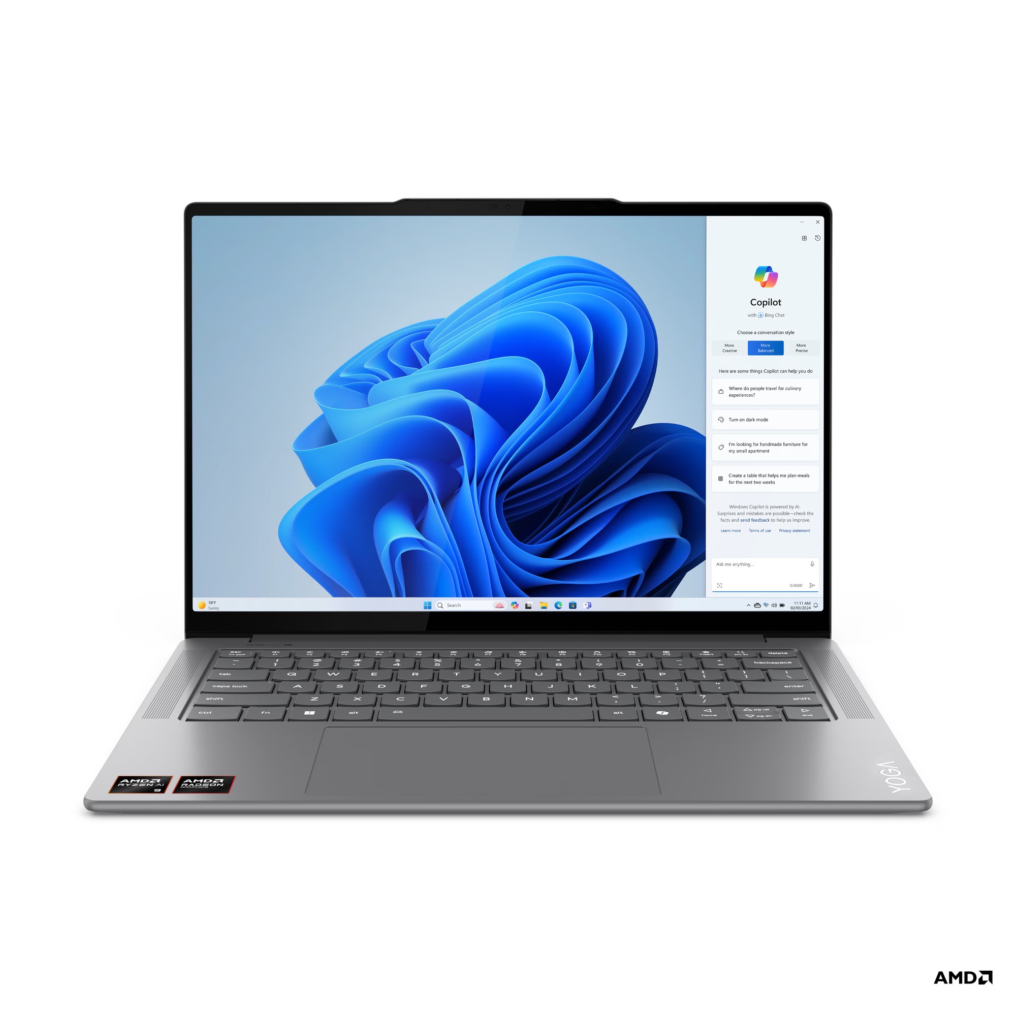 Lenovo Yoga Pro 7 14ASP9 Luna Grey (83HN002WCK)
