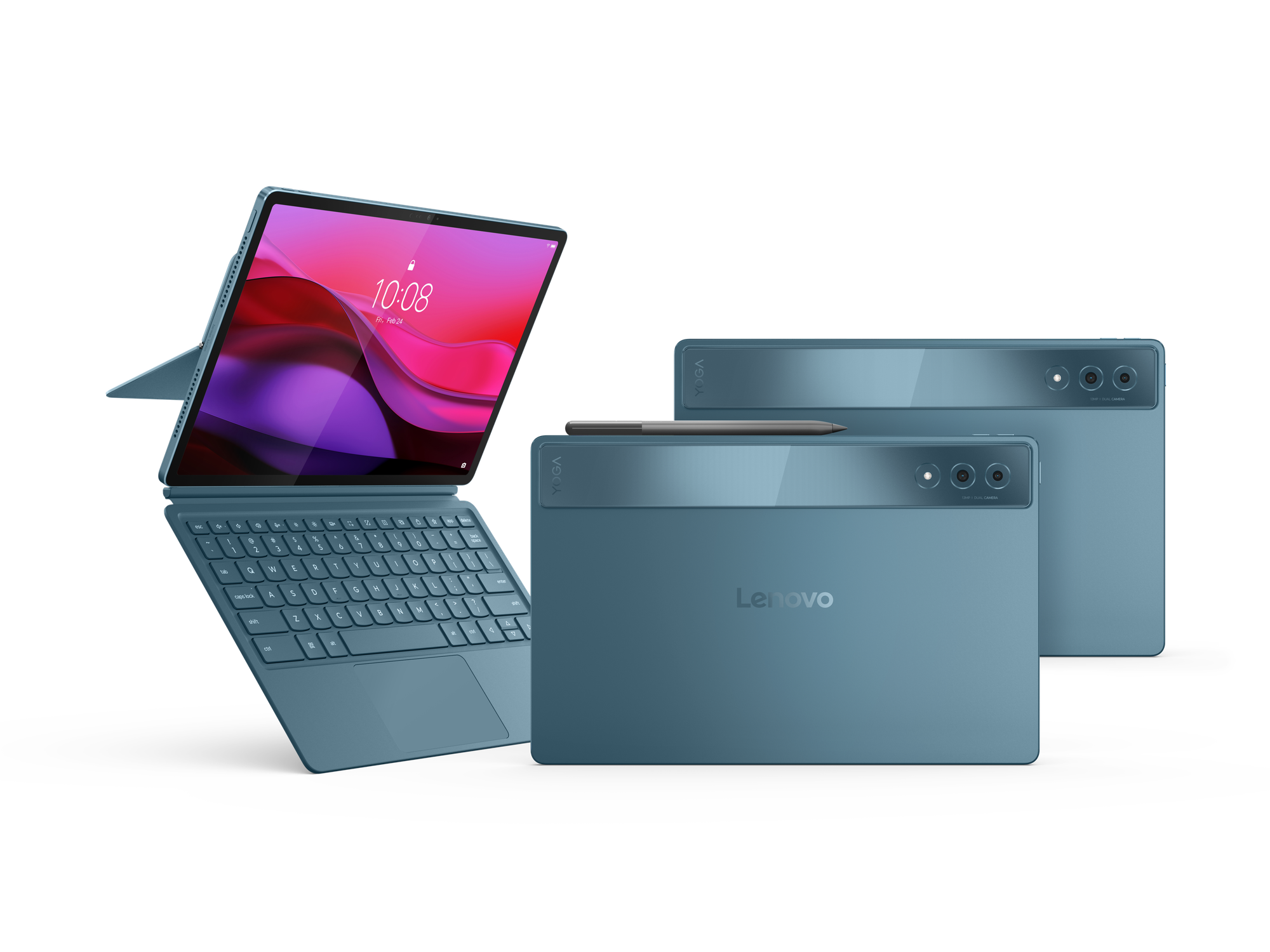 Lenovo Yoga Tab Plus (TB520FU) 16GB + 256GB Tidal Teal + klávesnica + Tab Pen Pro