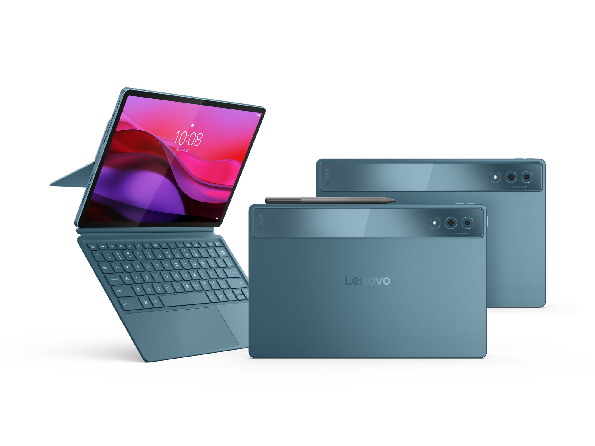 Lenovo Yoga Tab Plus (TB520FU) 16GB + 256GB Tidal Teal + Klávesnice + Tab Pen Pro