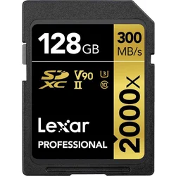 Lexar Pro 2000X SDHC/SDXC UHS-II U3 128GB