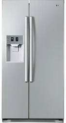 LG Americká Chladnička GW-L207FLQA, Silver, NO FROST, 349/159 l, utomat. na led, LED, BIO