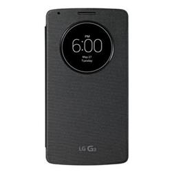 LG flipové pouzdro QuickCircle CCF-345G pro LG G3, titan