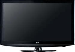 LG LCD TV 32LD320, 82 cm (32"), 1366 x 768, DVB-T/ MPEG4, HDMI, SCART, SRS TruSurround