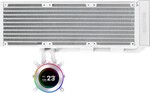 Lian Li HydroShift II LCD-C 360CL ARGB, biela