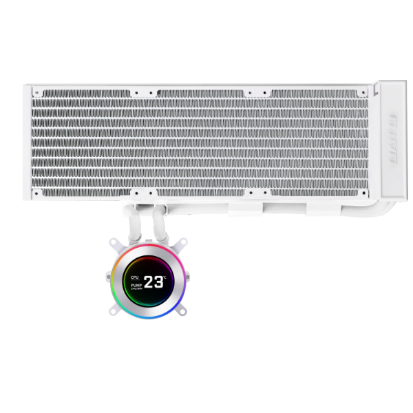 Lian Li HydroShift II LCD-C 360TL, bílá