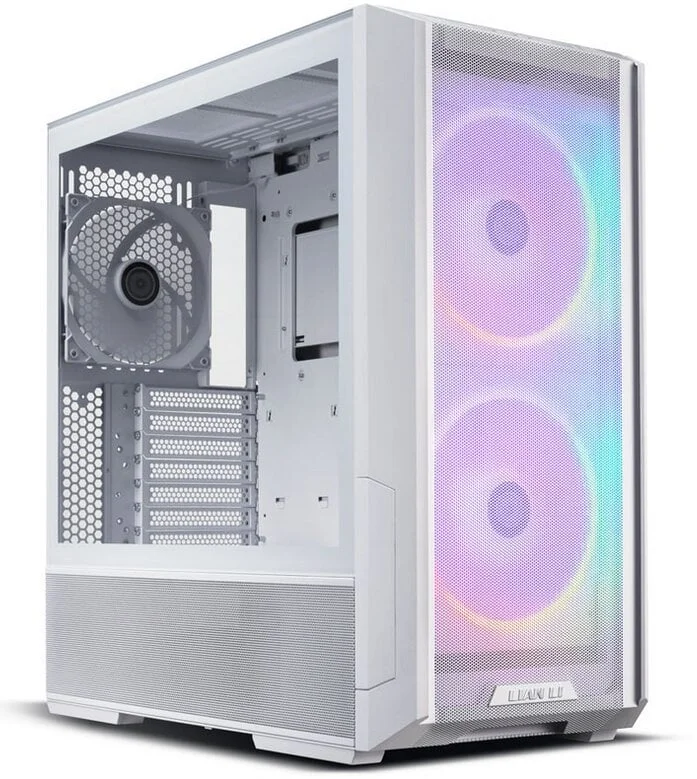Lian Li LANCOOL 216 RGB, E-ATX skříň, midi tower - bílá