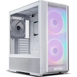 Lian Li LANCOOL 216 RGB, E-ATX skříň, midi tower - bílá