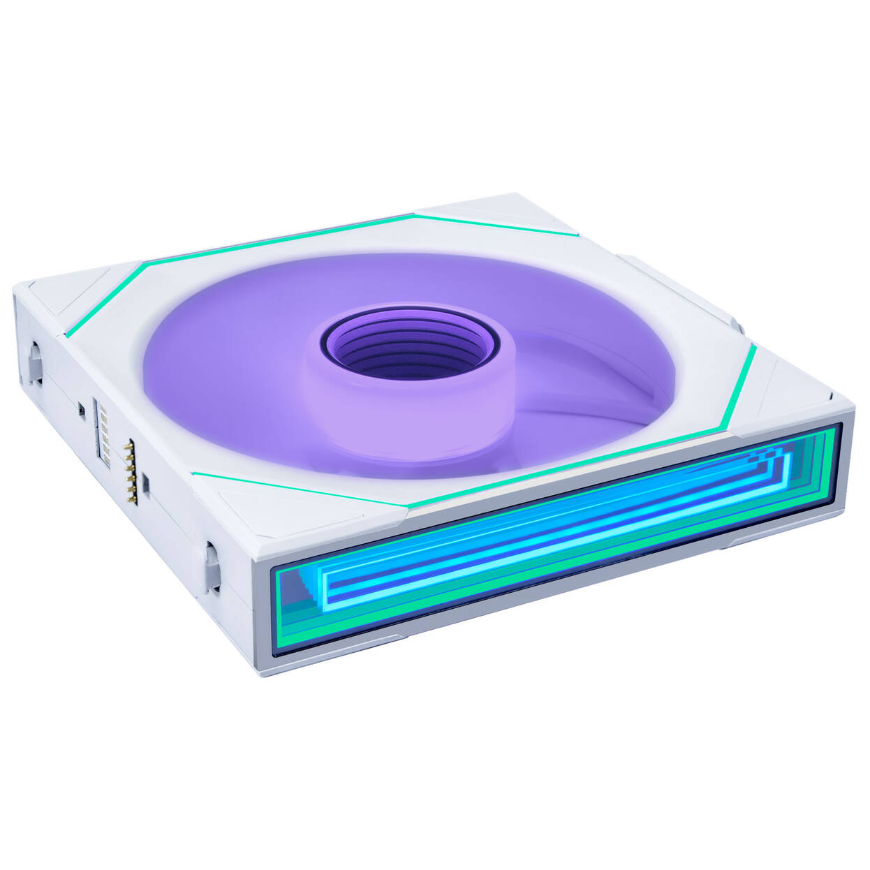 Lian Li UNI FAN SL-INF Wireless 140mm Reverse Blade RGB, bílá