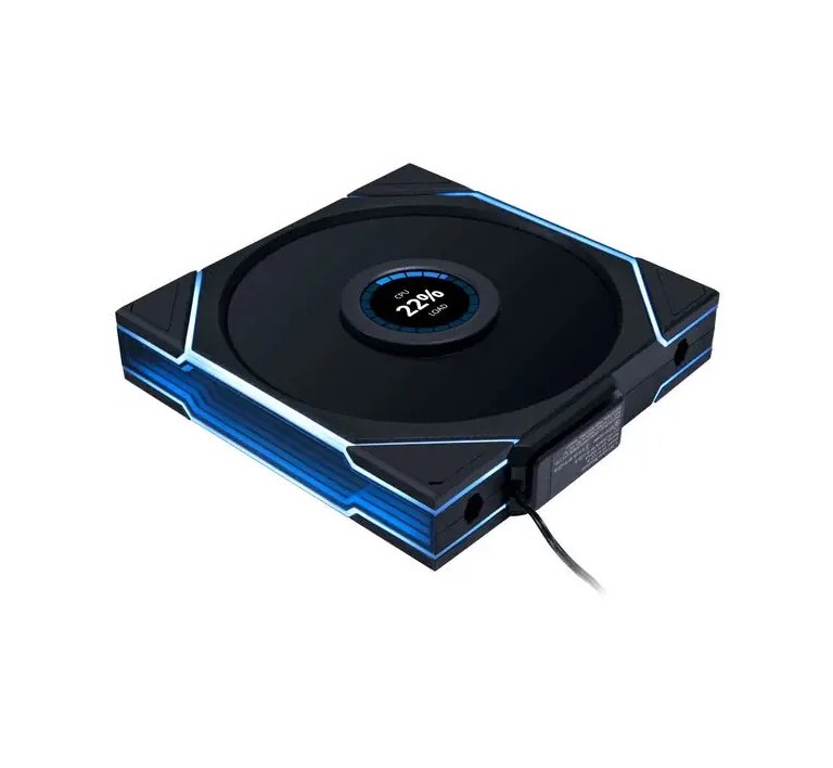 Lian Li UNI FAN TL LCD Wireless 140, černá