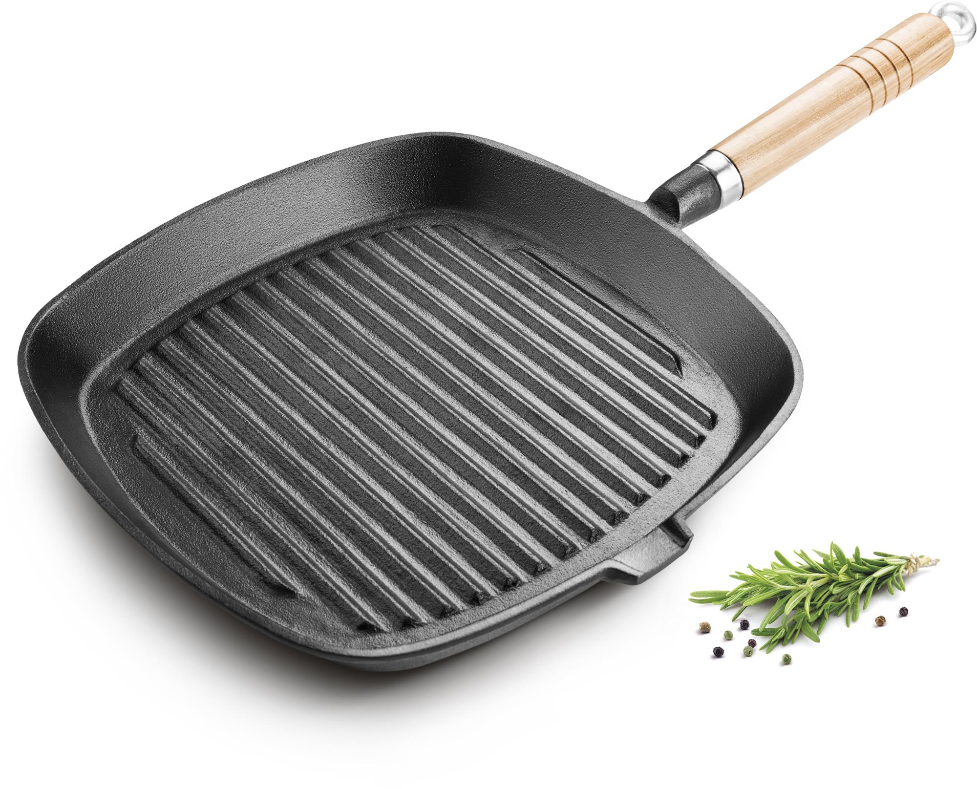 Liatinová panvica Lamart LT1063 IRON, 24 cm