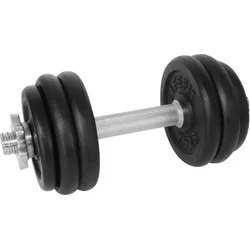 LifeFit Činka nakládací jednoruční 15 kg, 30mm tyč/6x kotouč