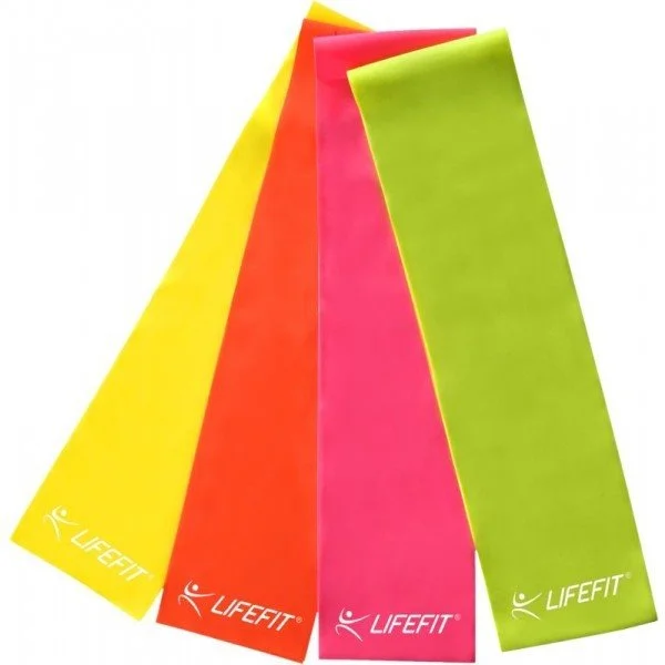 LifeFit Flexband 0,65 červená fitness guma