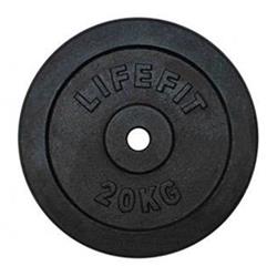 LifeFit Kotouč 20kg, kovový, pro 30mm tyč